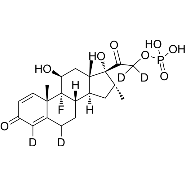 Dexamethasone phosphate-d4 (Dexamethasone 21-phosphate-d4)